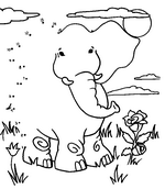 Kids-n-Fun | Knutselen: puntjes_13.gif