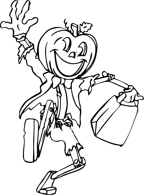 Kids-n-fun | 19 Kleurplaten van Halloween