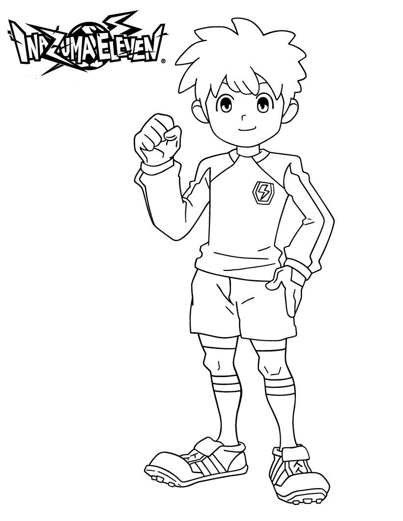 Coloriage Inazuma Eleven A Imprimer