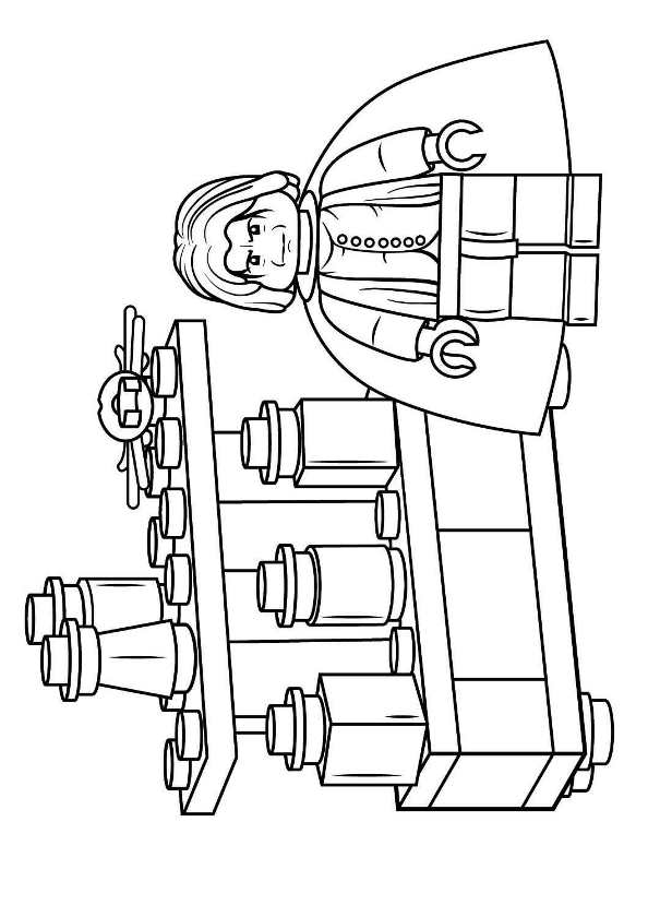 Kids-n-fun | 8 Kleurplaten van Lego Harry Potter