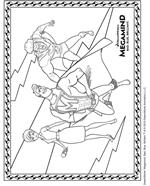 Kids-n-fun | 4 kleurplaten van Megamind