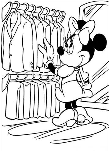 Kids-n-fun | 38 Kleurplaten van Minnie Mouse