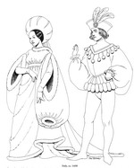 kleurplaat Italie, 1430