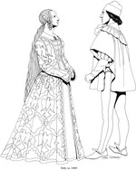 kleurplaat Italie, 1460