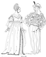 kleurplaat Italie, 1500