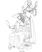 kleurplaat Italie, 1530