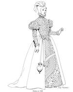 kleurplaat Frankrijk, 1540