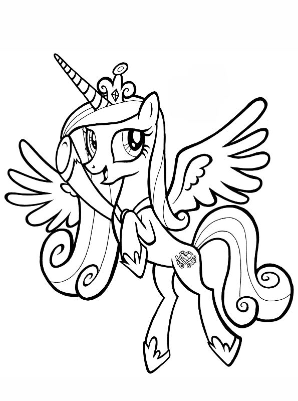 Featured image of post Kleurplaten My Little Pony Princess Cadence See more of my little pony princess luna on facebook