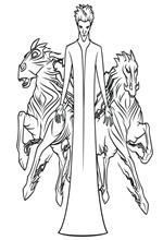 Kids-n-fun | 6 kleurplaten van Vijf legendes (Rise of the Guardians)