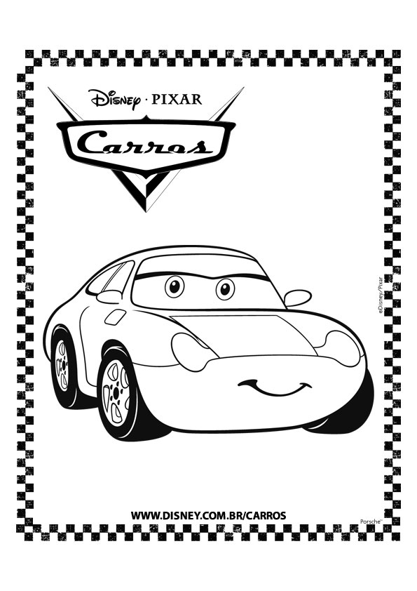 Download Kids-n-fun | Kleurplaat Cars (Pixar) Sally