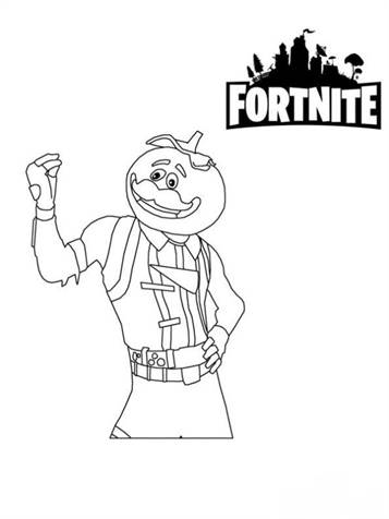 Kids-n-fun | 37 Kleurplaten van Fortnite - 357 x 476 jpeg 15kB