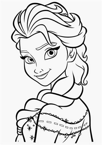 Verrassend Kids-n-fun | 17 Kleurplaten van Frozen Anna en Elsa NB-25