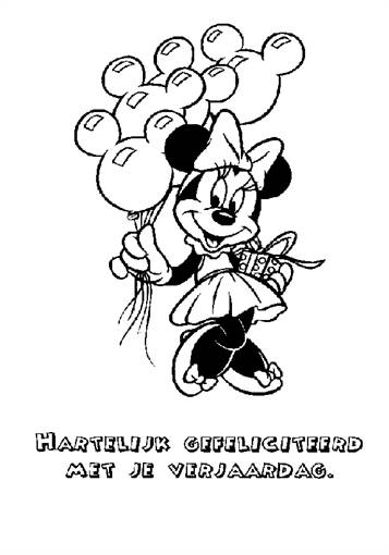 Veroveren nicht periode Kids-n-fun | 38 Kleurplaten van Minnie Mouse