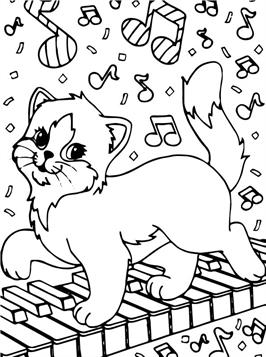 Hedendaags Kids-n-fun | 68 Kleurplaten van Poezen en katten DD-87
